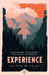 Olly Moss- Firewatch poster