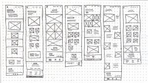 Home Page Wireframes