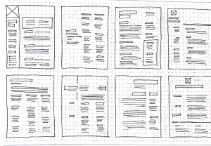 Detailed wireframes