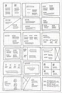 Proposal wireframes